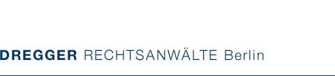 Logo DREGGER RECHTSANWÄLTE Berlin